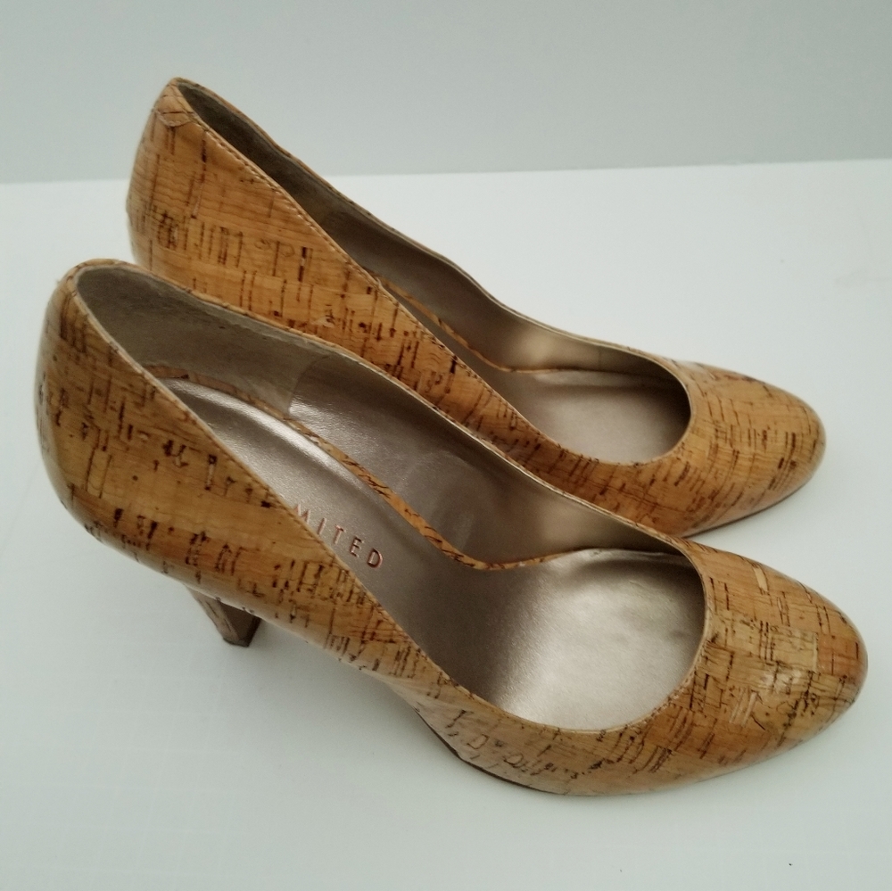 The Limited Glazed Cork Heel